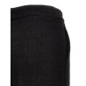 Cropped bouclè pants