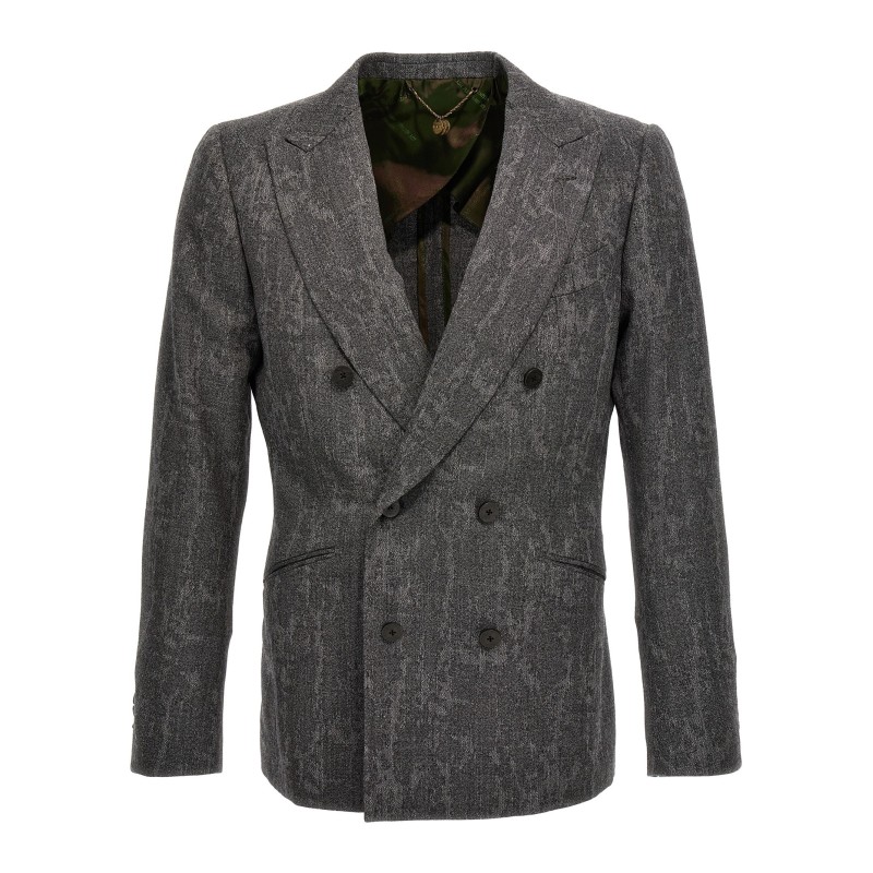 double-breasted blazer