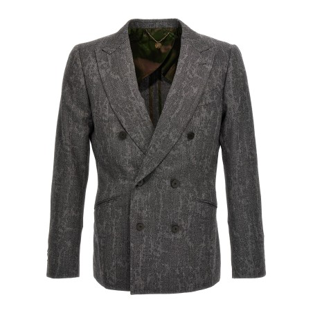 double-breasted blazer