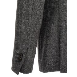 double-breasted blazer