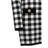Vichy knit dress
