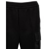 Nylon insert cargo joggers
