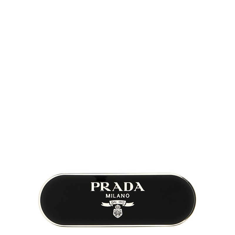 Logo hair clip