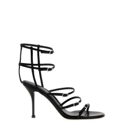 Strap leather sandals