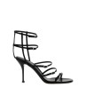 Strap leather sandals