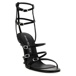 Strap leather sandals