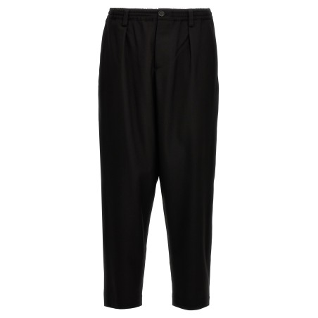 Tropical wool crop pants