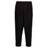 Tropical wool crop pants