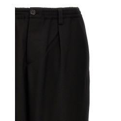 Tropical wool crop pants