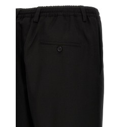 Tropical wool crop pants