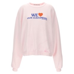 'We Love Our Customers' sweatshirt