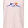'We Love Our Customers' sweatshirt