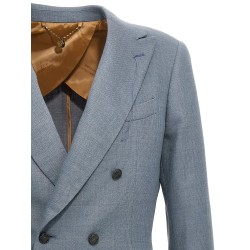 double-breasted blazer