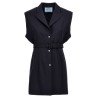 Belt wool vest
