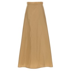 Long flared skirt
