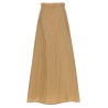 Long flared skirt