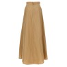 Long flared skirt