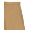 Long flared skirt
