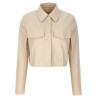 Tailored crop jacket