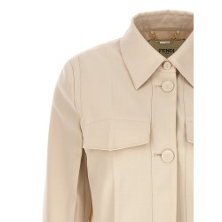 Tailored crop jacket