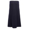 Long wool skirt