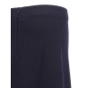 Long wool skirt