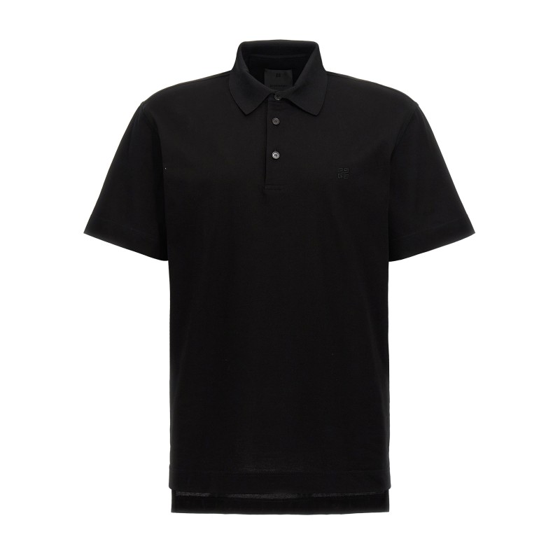 Logo embroidery polo shirt