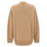 Logo button cardigan