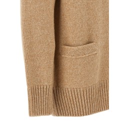 Logo button cardigan
