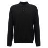 Wool polo shirt
