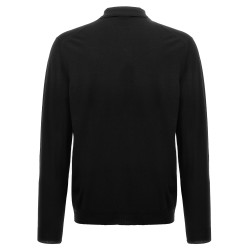 Wool polo shirt