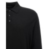 Wool polo shirt