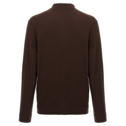 Cashmere wool polo shirt