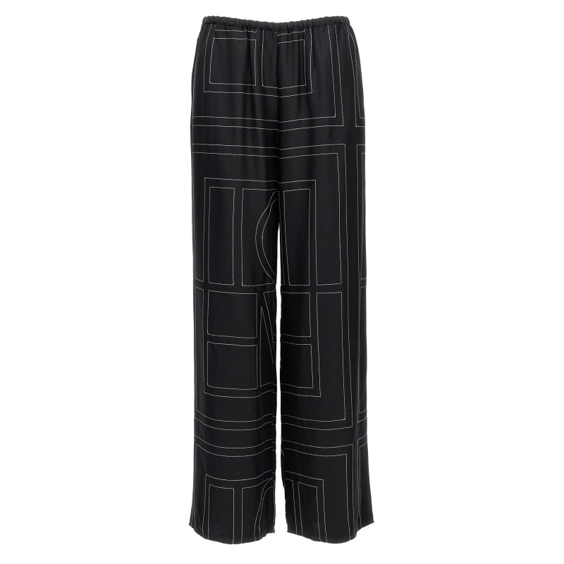 'Monogram' pants