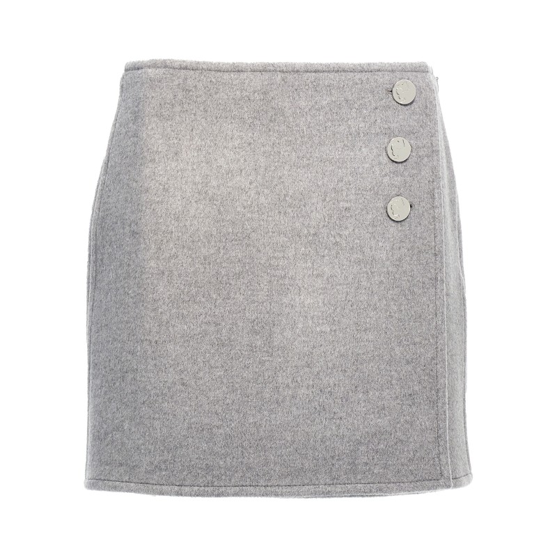 'T Monogram' skirt