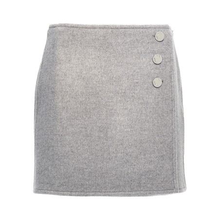 'T Monogram' skirt