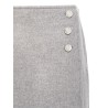 'T Monogram' skirt