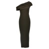 'Twist Rib Knit Long' dress