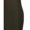 'Twist Rib Knit Long' dress