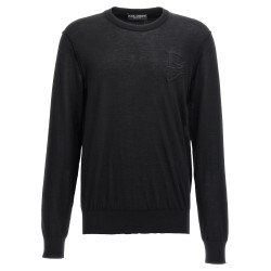 Logo embroidery sweater