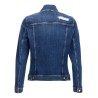 Denim jacket with used effect