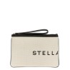 Logo clutch bag
