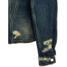 'The Rip And Repair Fluted Denim Jacket' jacket