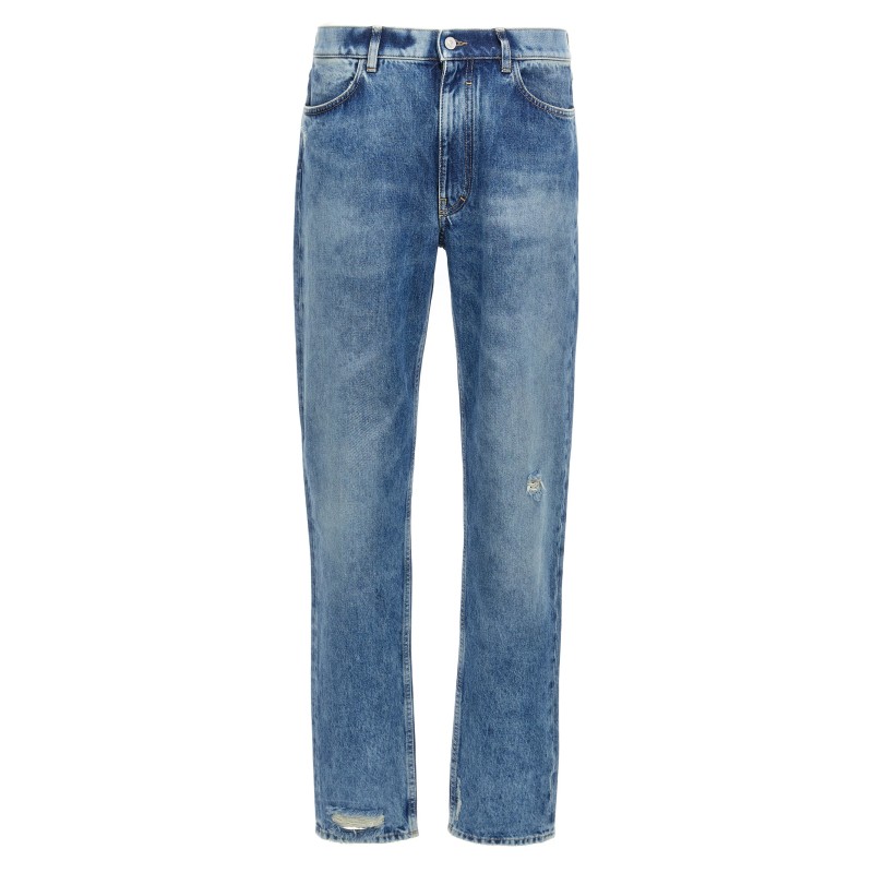 'Straight fit' jeans