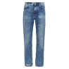 'Straight fit' jeans