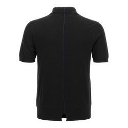 Wool polo shirt