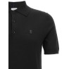 Wool polo shirt