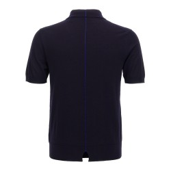 Wool polo shirt