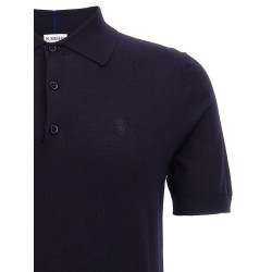 Wool polo shirt