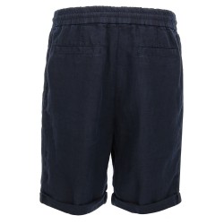 Linen bermuda shorts